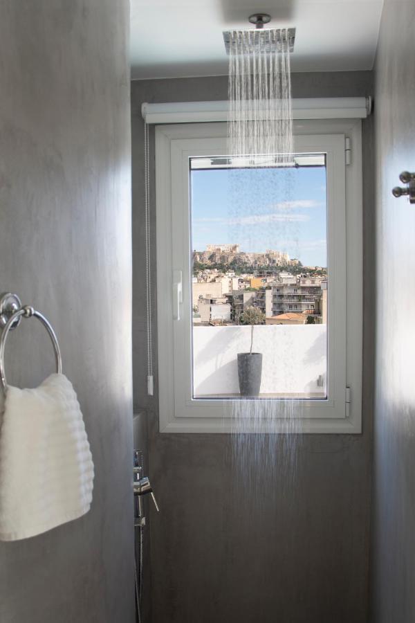 Private Jacuzzi & Acropolis View - The Loft アテネ エクステリア 写真