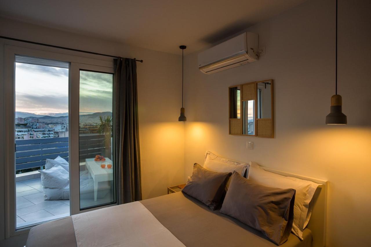 Private Jacuzzi & Acropolis View - The Loft アテネ エクステリア 写真